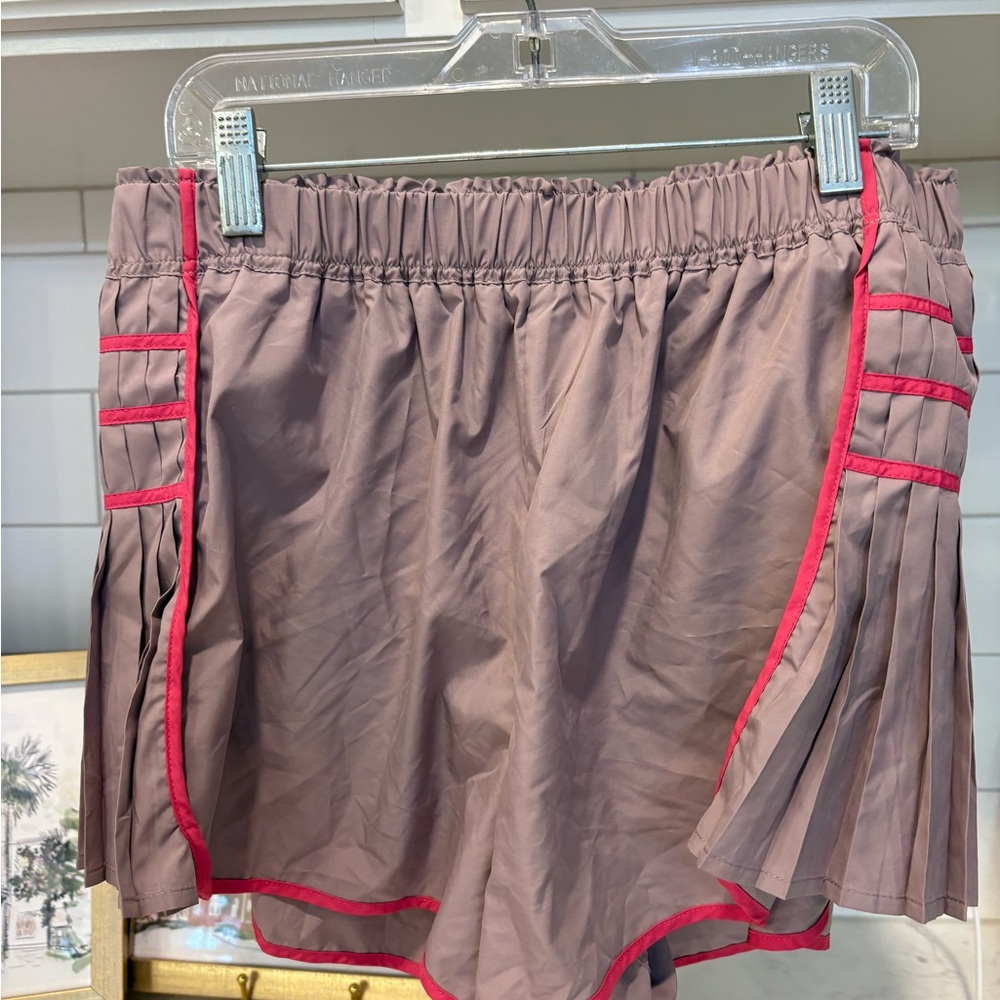 FP Movement by Free People purple Athletic Shorts with Pink Trim